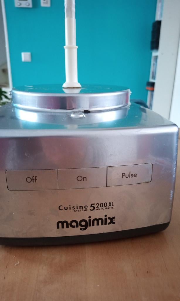 Magimix Cuisine 5200 XL Keukenmachine, Witgoed en Apparatuur, 4 liter of meer, Ophalen of Verzenden, Gebruikt, 3 snelheden of meer