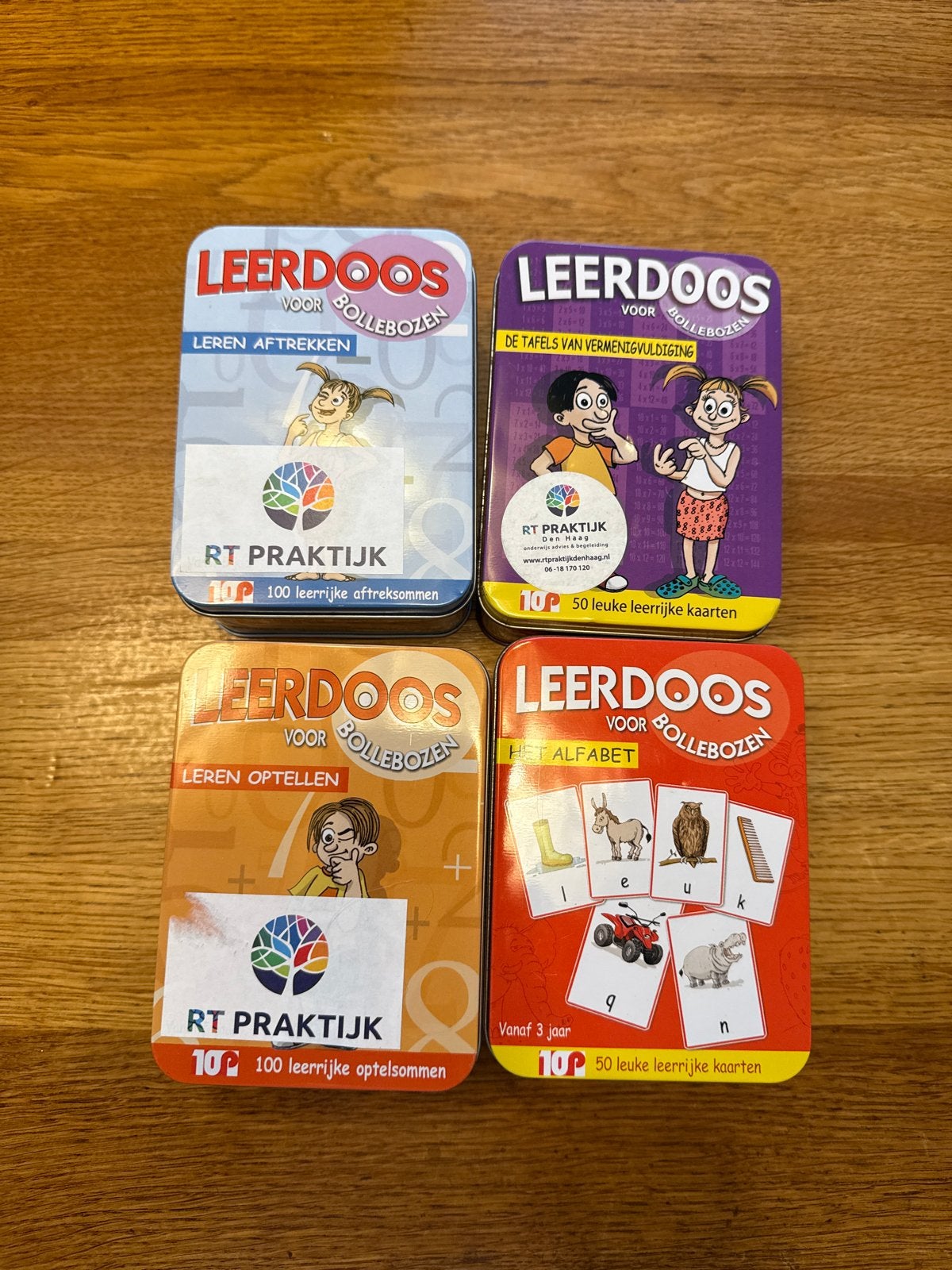 Leerdoos voor Bollebozen: Rekenen en Alfabet, Kinderen en Baby's, Ophalen, Gebruikt, Taal en Lezen