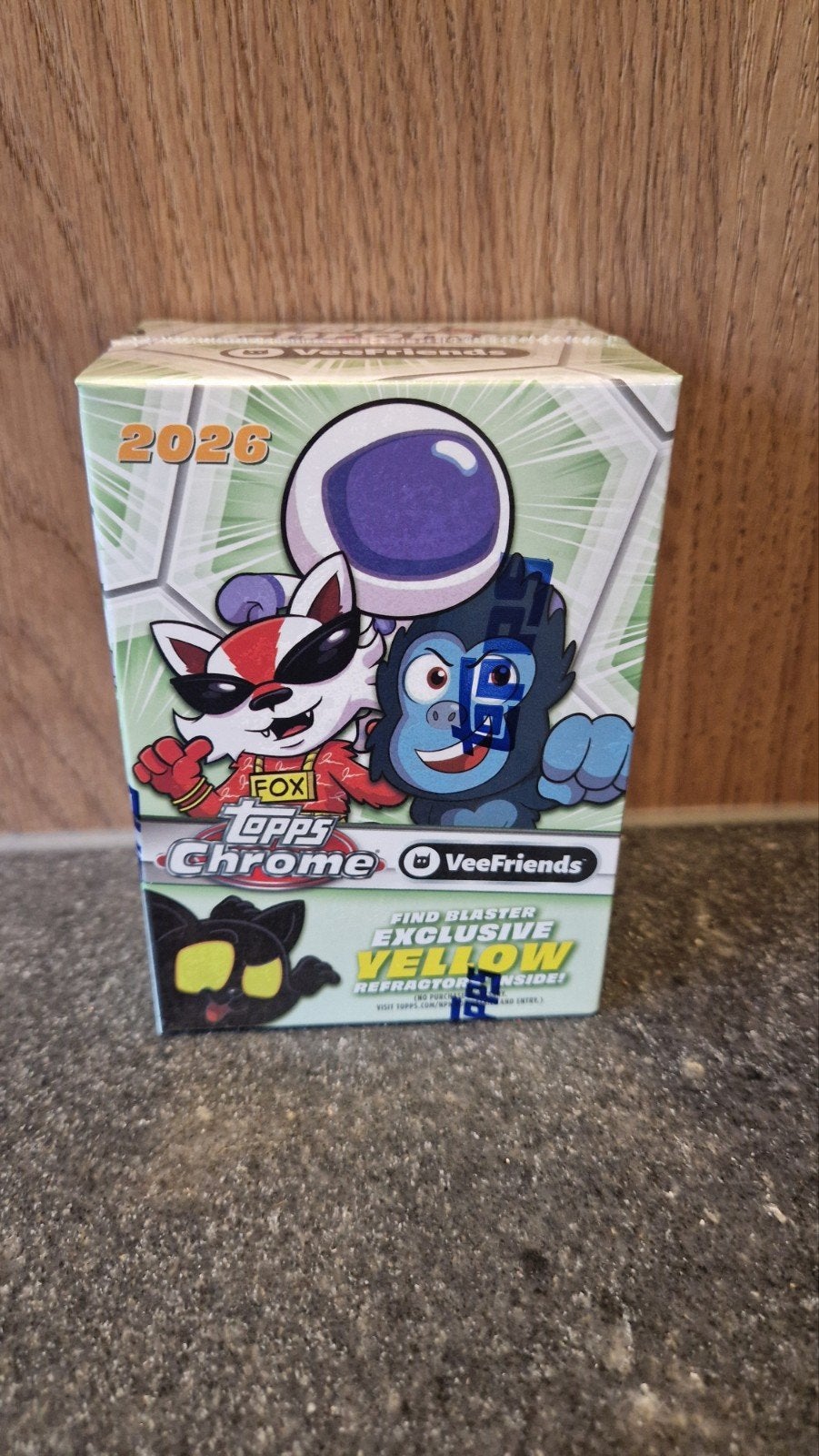 Topps Chrome VeeFriends 2026 Value Box Nieuw en Sealed, Ophalen of Verzenden, Nieuw, Boosterbox