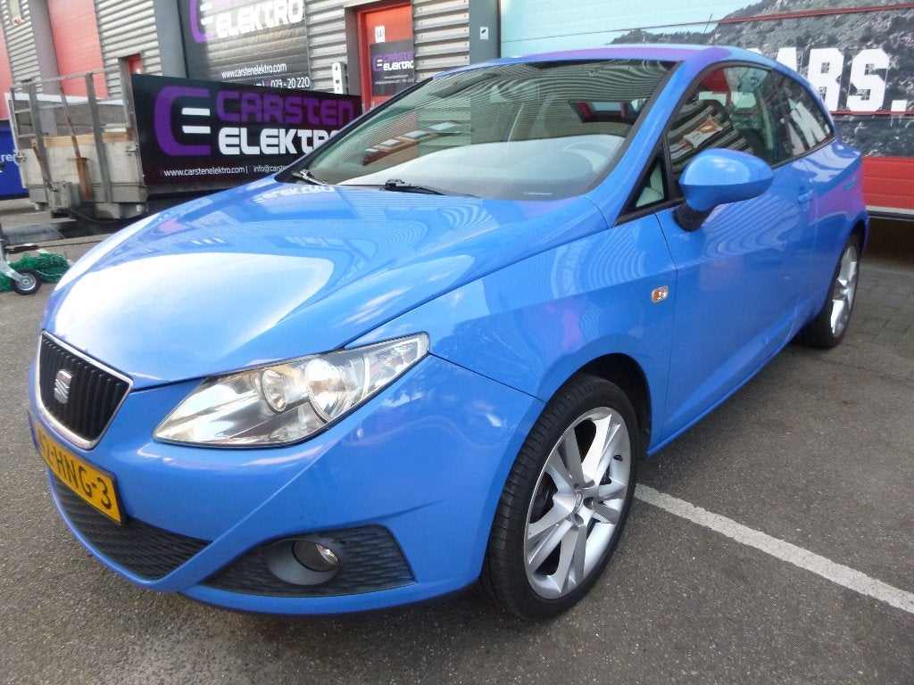 Seat Ibiza 1.6 , CLIMA ,CRUISE, alles elektrisch, APK 9-2027, Voorwielaandrijving, 40 €/maand, Ibiza, Origineel Nederlands