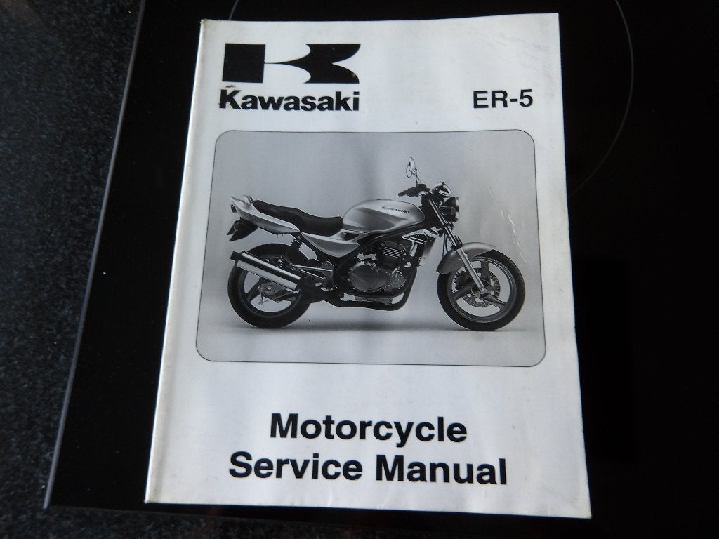 Kawasaki ER-5 Motorfiets Servicehandleiding, Motoren, Handleidingen en Instructieboekjes, Ophalen of Verzenden, Kawasaki