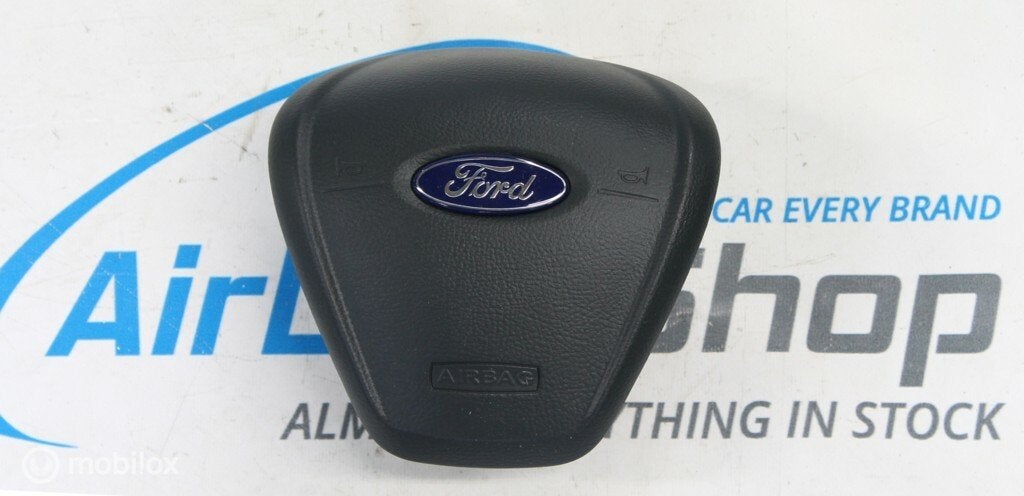 Stuur airbag zwart Ford Fiesta MK7 (2013-2017), Gebruikt, Ophalen of Verzenden