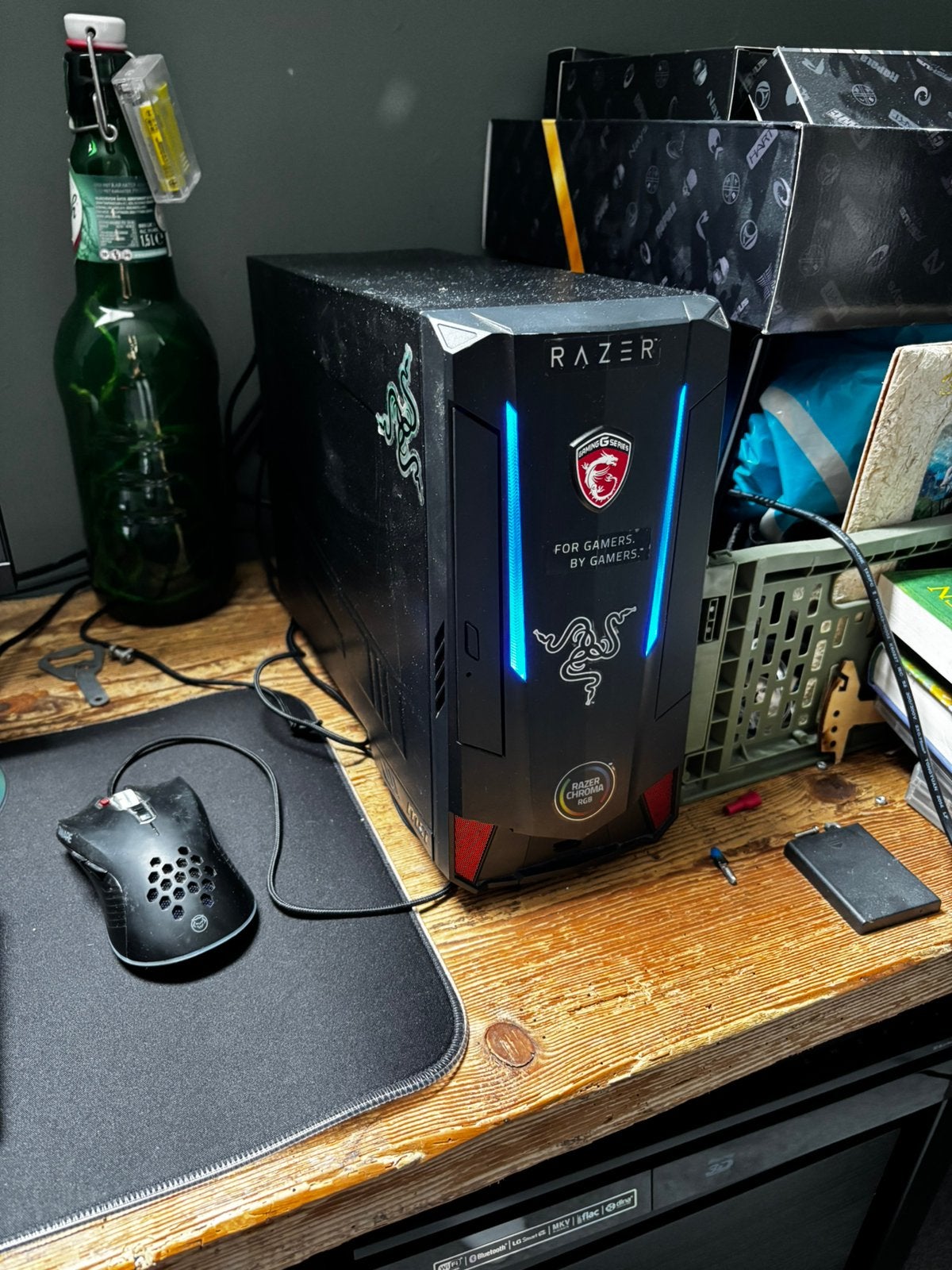 Gaming pc, Ophalen, Zo goed als nieuw, Met monitor, Gaming