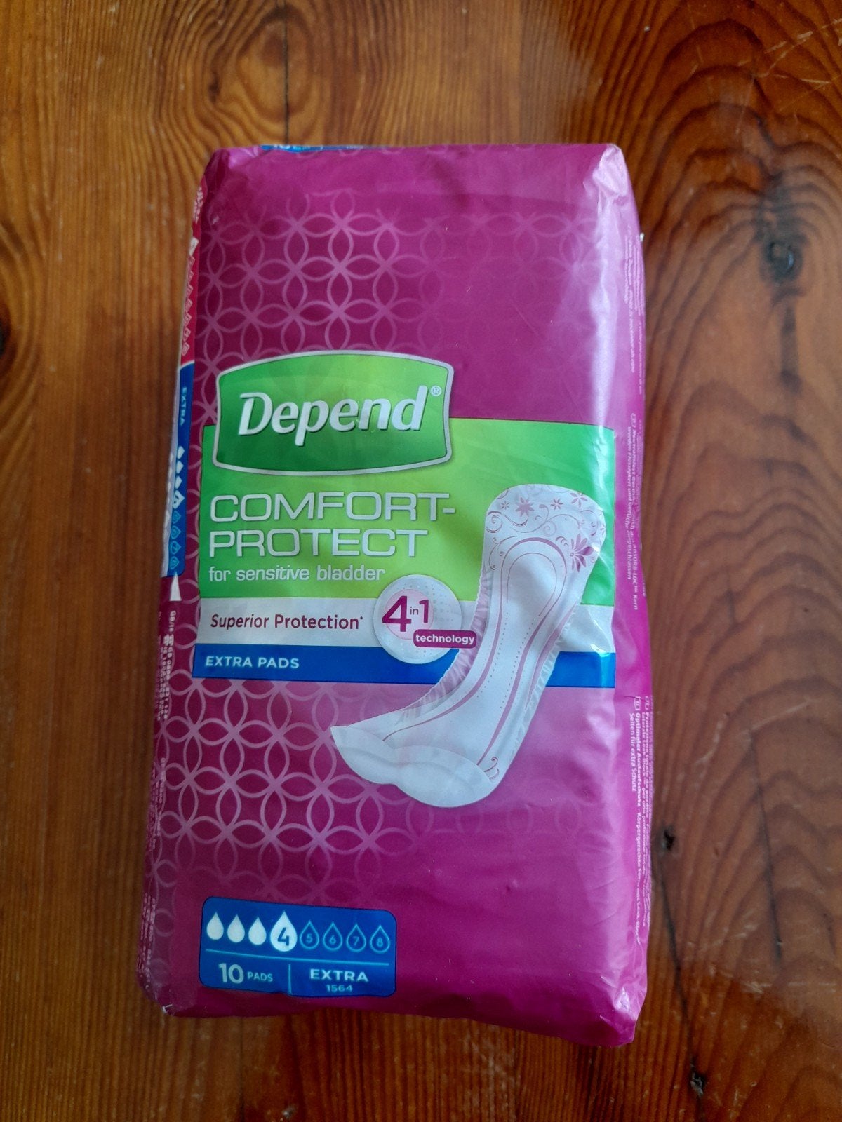 Depend inlegkruisjes voor urineverlies (ongeopend), Ophalen, Nieuw