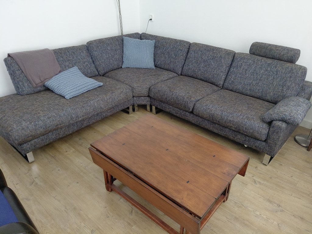 hoekbank, Huis en Inrichting, Banken | Bankstellen, Ophalen, 250 tot 300 cm, Gebruikt, Hoekbank