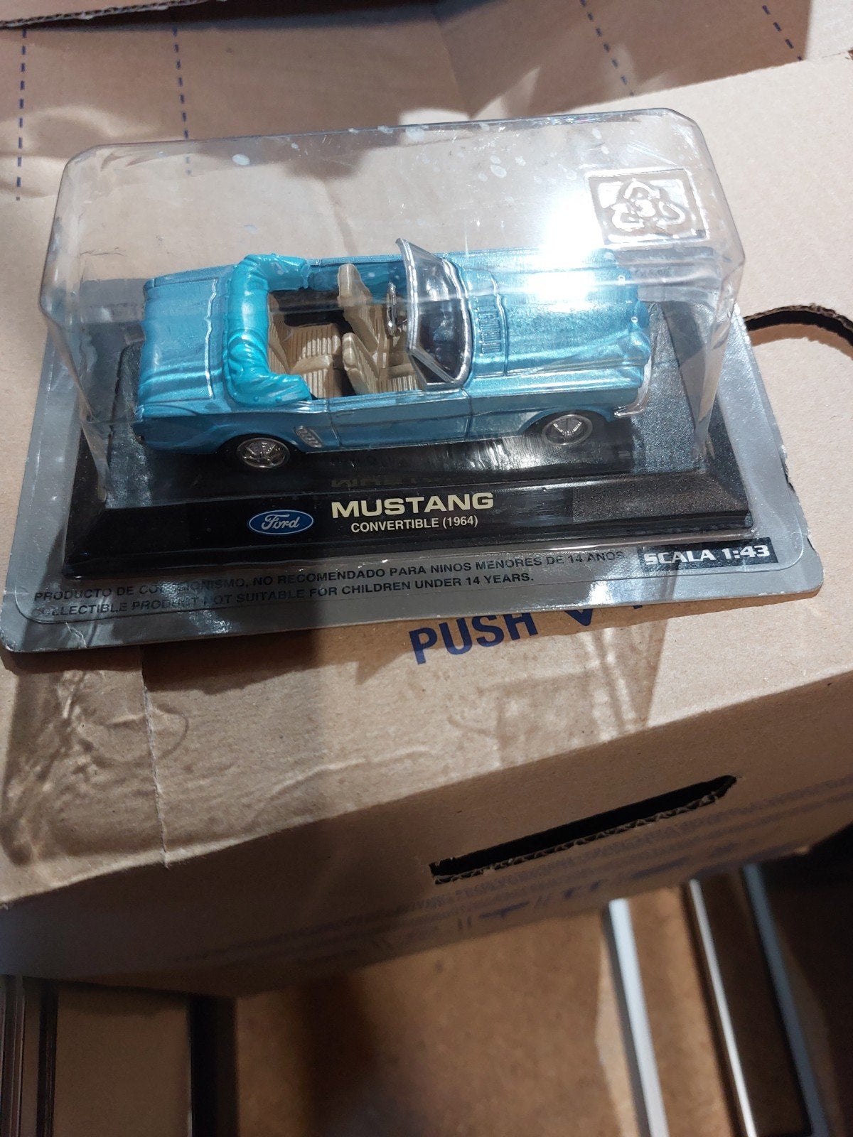Ford Mustang Convertible (1964) schaalmodel 1:43, Ophalen of Verzenden