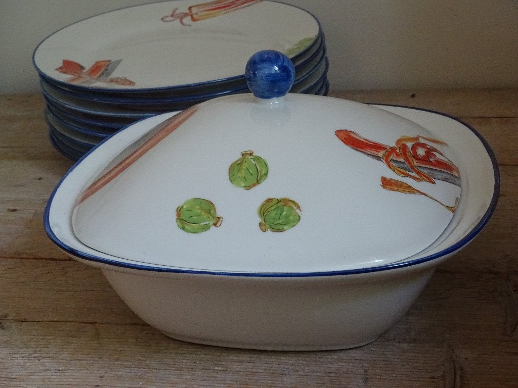 Servies, Alie Kruze-Kolk, HOLLANDSBONT, gaaf, Overige merken, Overige typen, Ophalen of Verzenden, Zo goed als nieuw