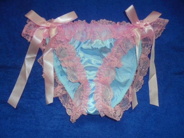 satijn sissy slipje (kan ook voor de heren), Verzenden, Overige kleuren, Slip