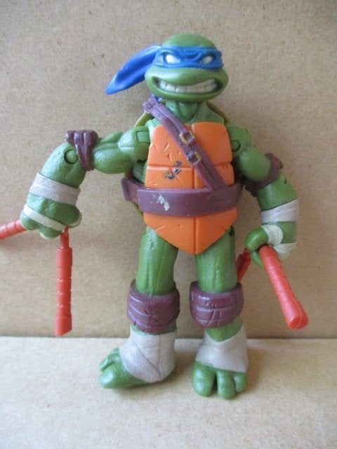 adv11246 turtles poppetje 7, Ophalen, Overige figuren, Gebruikt, Beeldje of Figuurtje