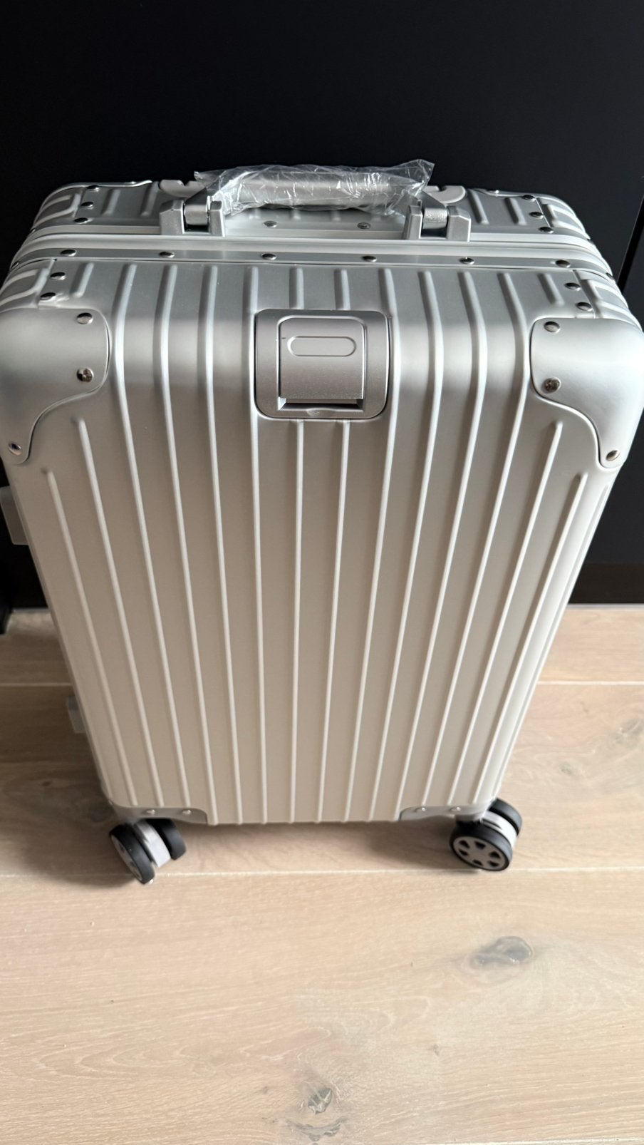 Aluminium koffer/trolley DIT WEEKEND OPHALEN, Ophalen of Verzenden, Zo goed als nieuw, Metaal, Minder dan 50 cm