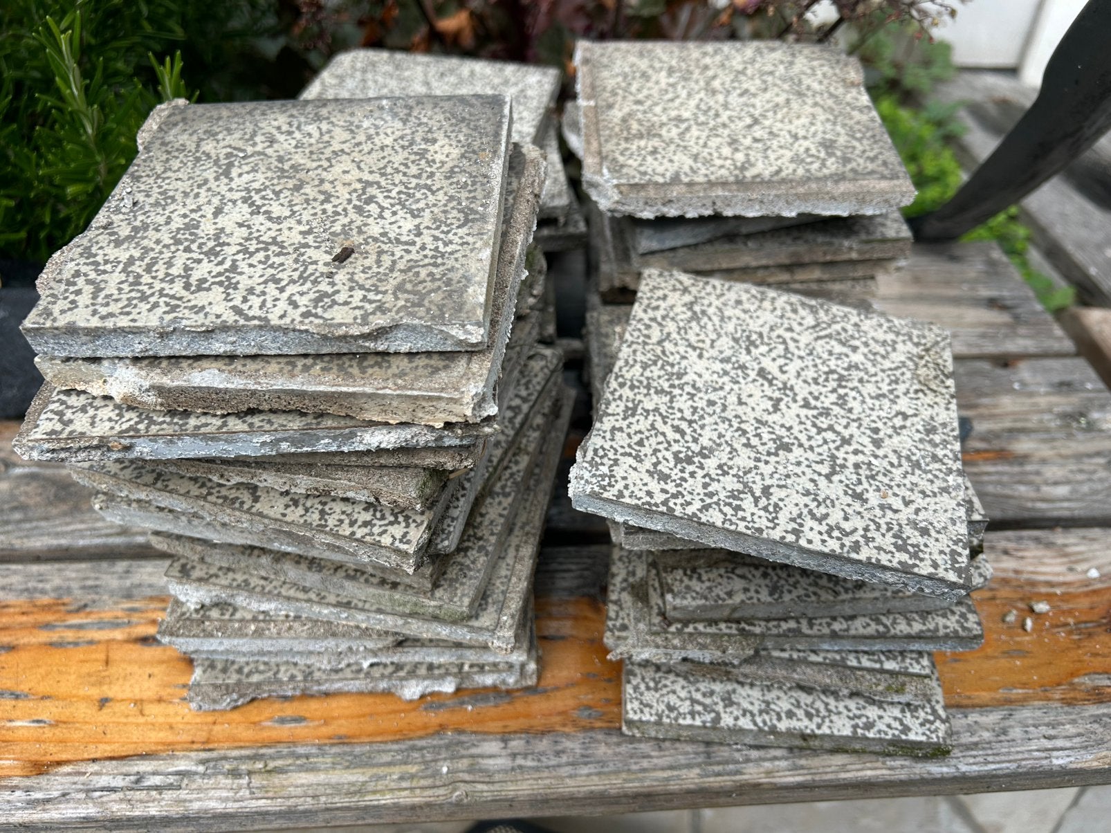 Gratis: 42 vloertegels 10 bij 10 cm Mosa Holland, Doe-het-zelf en Verbouw, Tegels, Ophalen, Keramiek, Minder dan 20 cm, Minder dan 5 m²