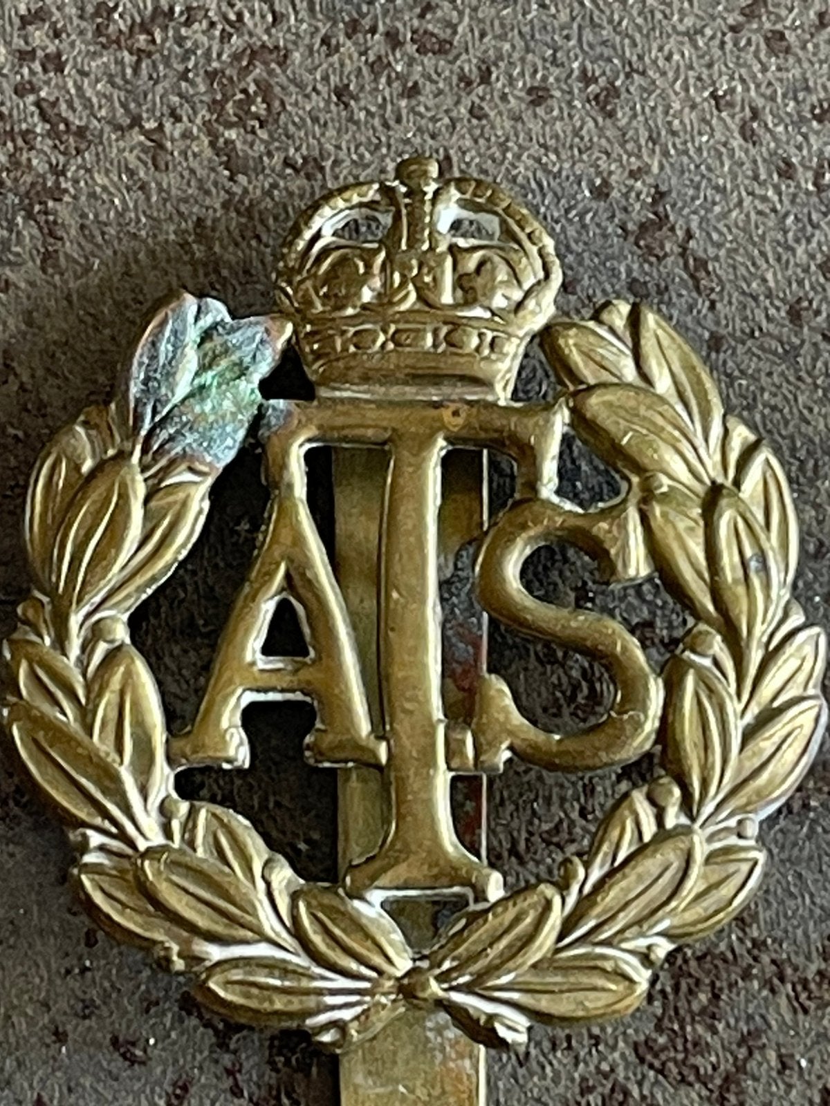 ATS,  Auxiliary Territorial Service, woman’s WOII, Ophalen of Verzenden, Overige soorten, Engeland, Embleem of Badge