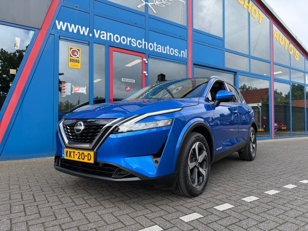 Nissan QASHQAI 1.5 ePower Navi Carplay 360Camera Panodak Led, Auto's, 1497 cc, Gebruikt, Blauw, Electronic Stability Program (ESP)
