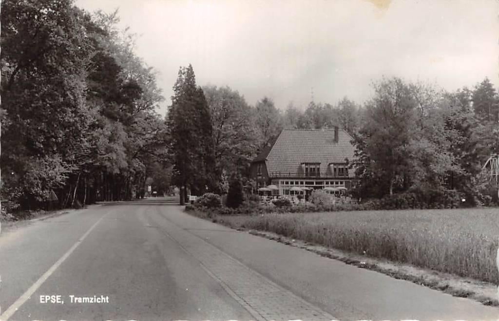 Epse Tram zicht Restaurant 1963 Lochem, Verzenden, 1960 tot 1980, Gelopen, Gelderland