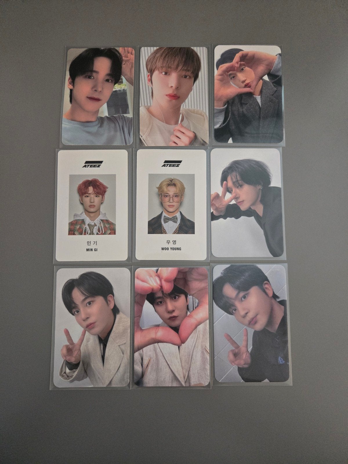Ateez photocards, Verzenden, Zo goed als nieuw, Foto of Kaart