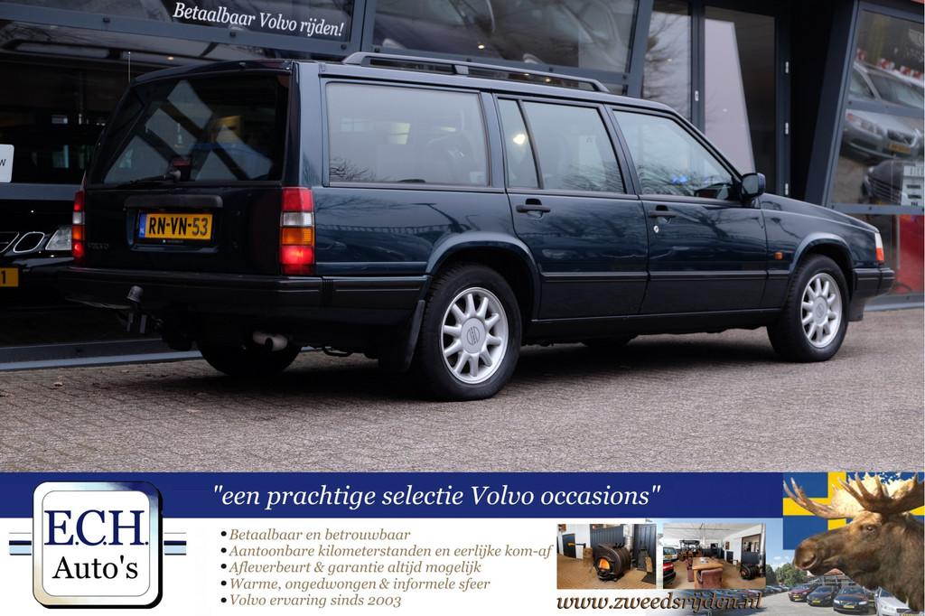 Volvo 940 2.3 135 pk Comfort-Line, Elektr. stoel (bj 1997), Met garantie (alle), Leder en Stof, Origineel Nederlands, Handgeschakeld