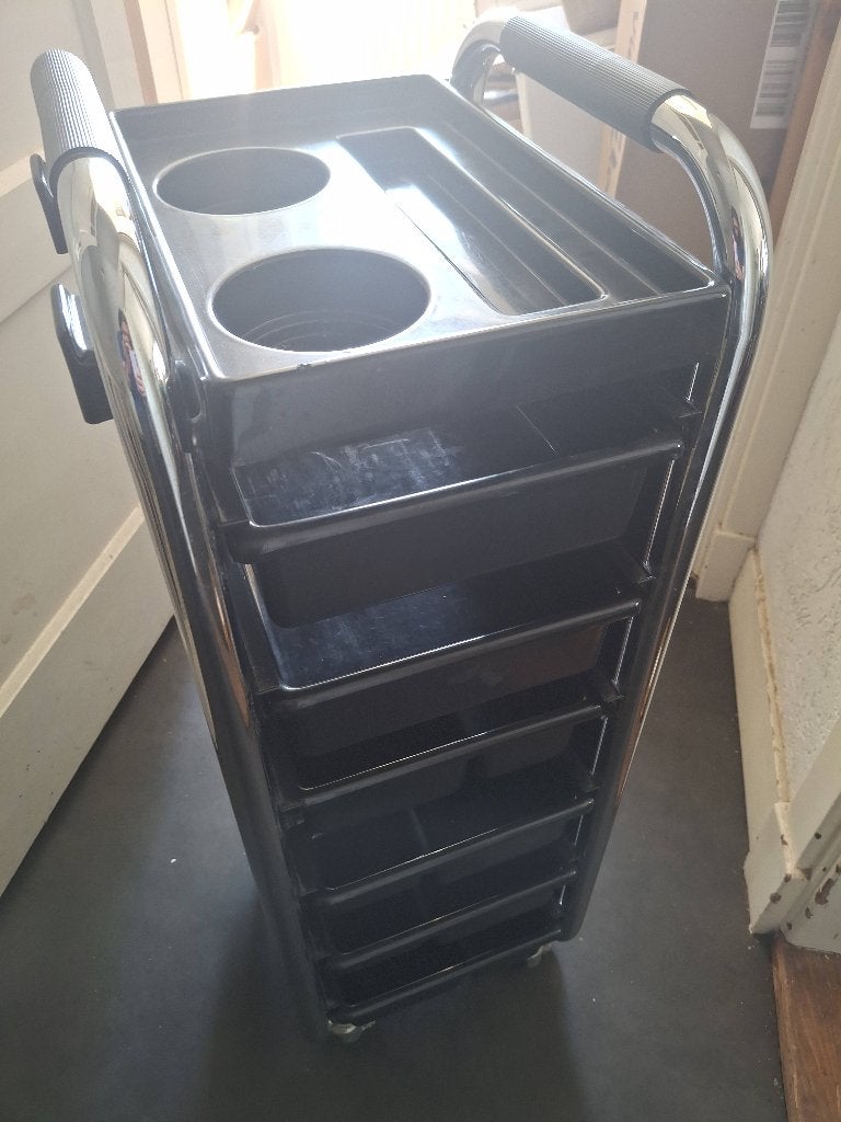 Kapperstrolley met 6 lades, Ophalen, Zo goed als nieuw, Overige typen
