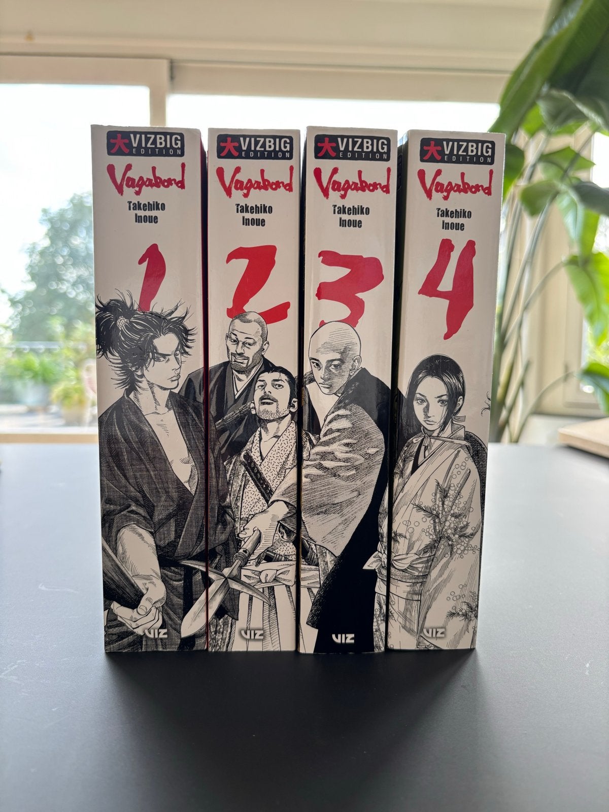 Vagabond VIZBIG Edition 1-4 - Takehiko Inoue Manga, Meerdere stripboeken, Ophalen, Zo goed als nieuw