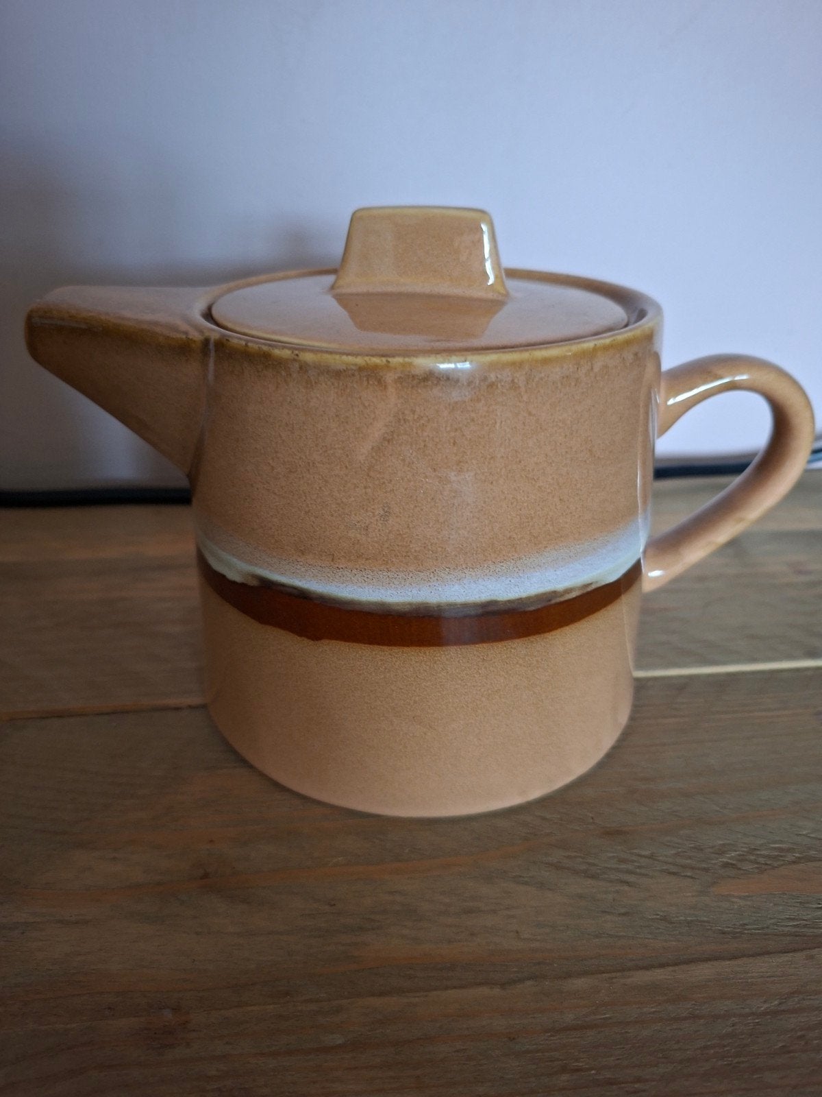 HKliving 70's theepot - keramiek - zo goed als nieuw, Huis en Inrichting, Overige merken, Keramiek, Vintage, Ophalen of Verzenden