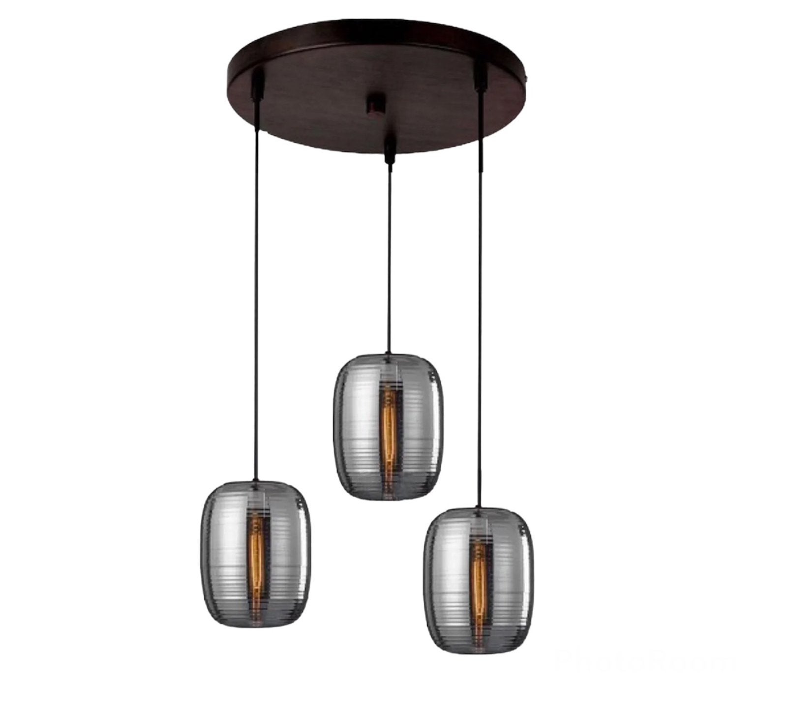 HANGLAMP XXL BIJENKORF 2026 ERIC KUSTER STYLE RIBBEL LAMP, Huis en Inrichting, Ophalen of Verzenden, Zo goed als nieuw, Minder dan 50 cm