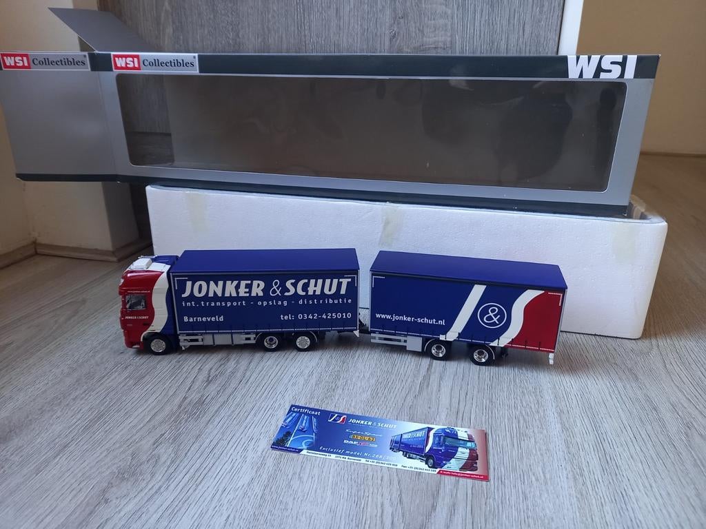 Wsi jonker en schut barneveld daf (no tekno), Ophalen of Verzenden, Bus of Vrachtwagen