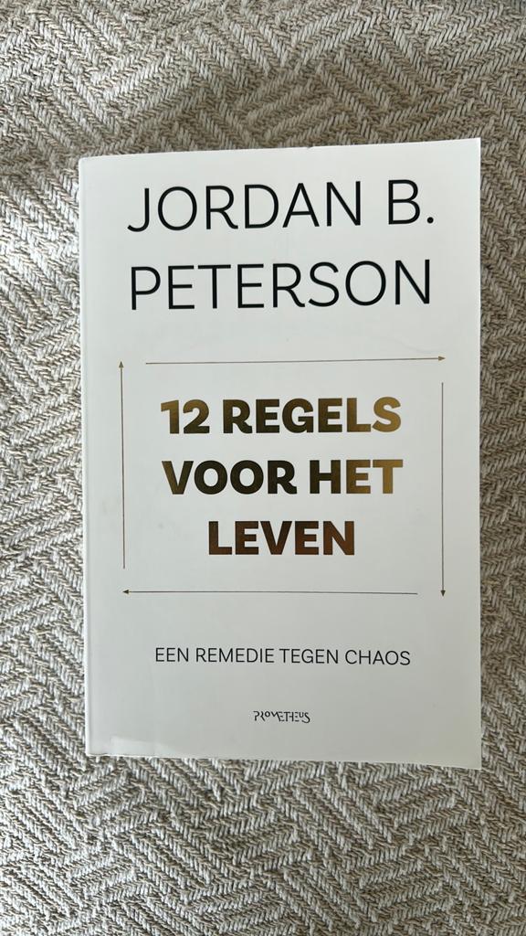 Jordan Peterson - 12 regels voor het leven, Boeken, Ophalen of Verzenden, Zo goed als nieuw