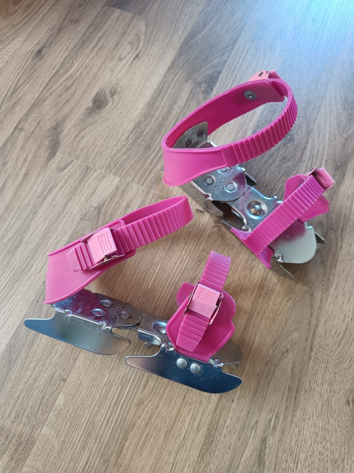 Roze kinderschaatsen glij-ijzers, maat 24-34, Sport en Fitness, Schaatsen, Ophalen of Verzenden, Gebruikt, Overige typen, Overige merken