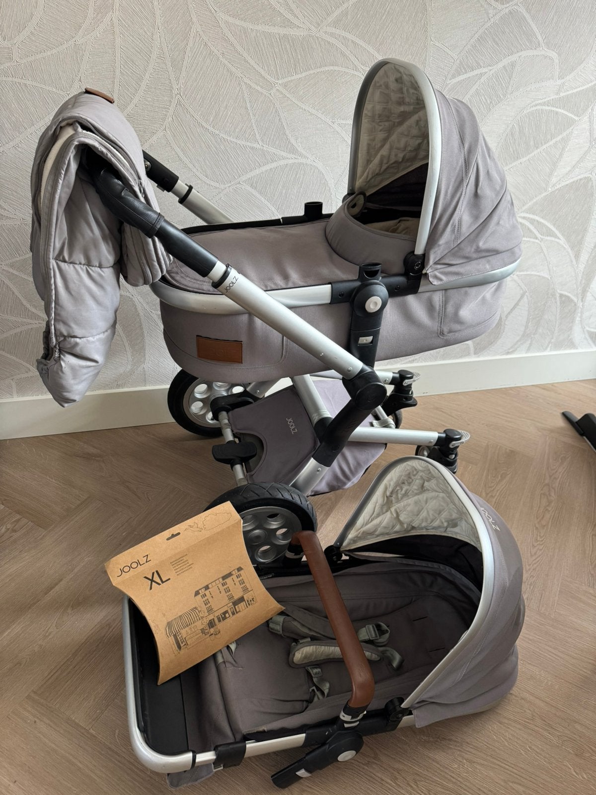 Joolz day3 grijs kinderwagen, buggy, assecoires, Ophalen, Zo goed als nieuw, Kinderwagen, Overige merken