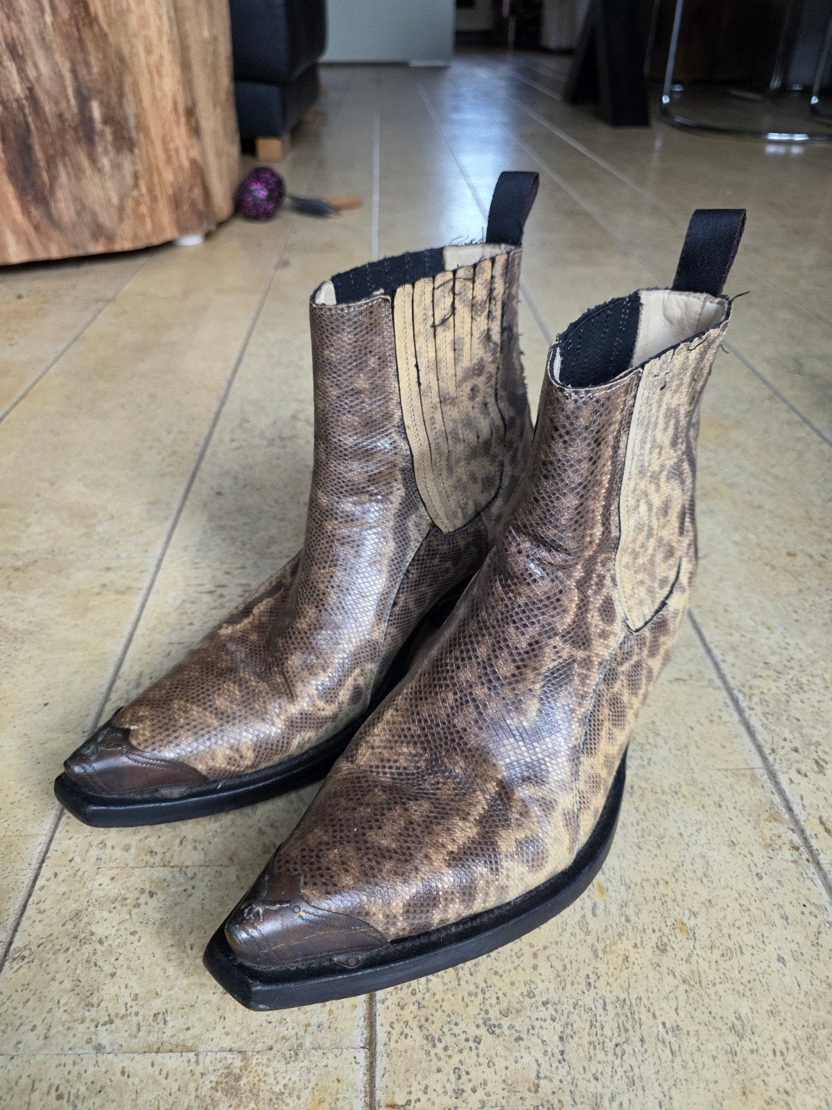 Sequoyah cowboy laarzen mt 44. Western boots, Ophalen of Verzenden, Bruin, Boots