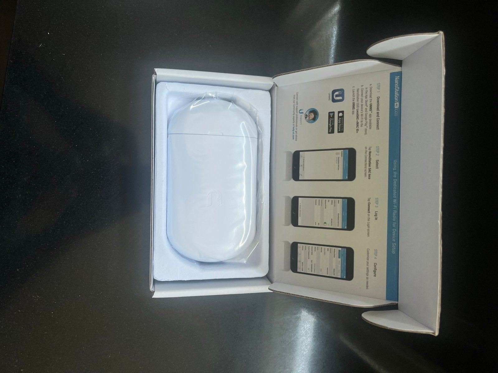 Ubiquiti NanoStation AC loco 5 GHz airMAX AC Radio, Computers en Software, Verzenden, Nieuw, Router