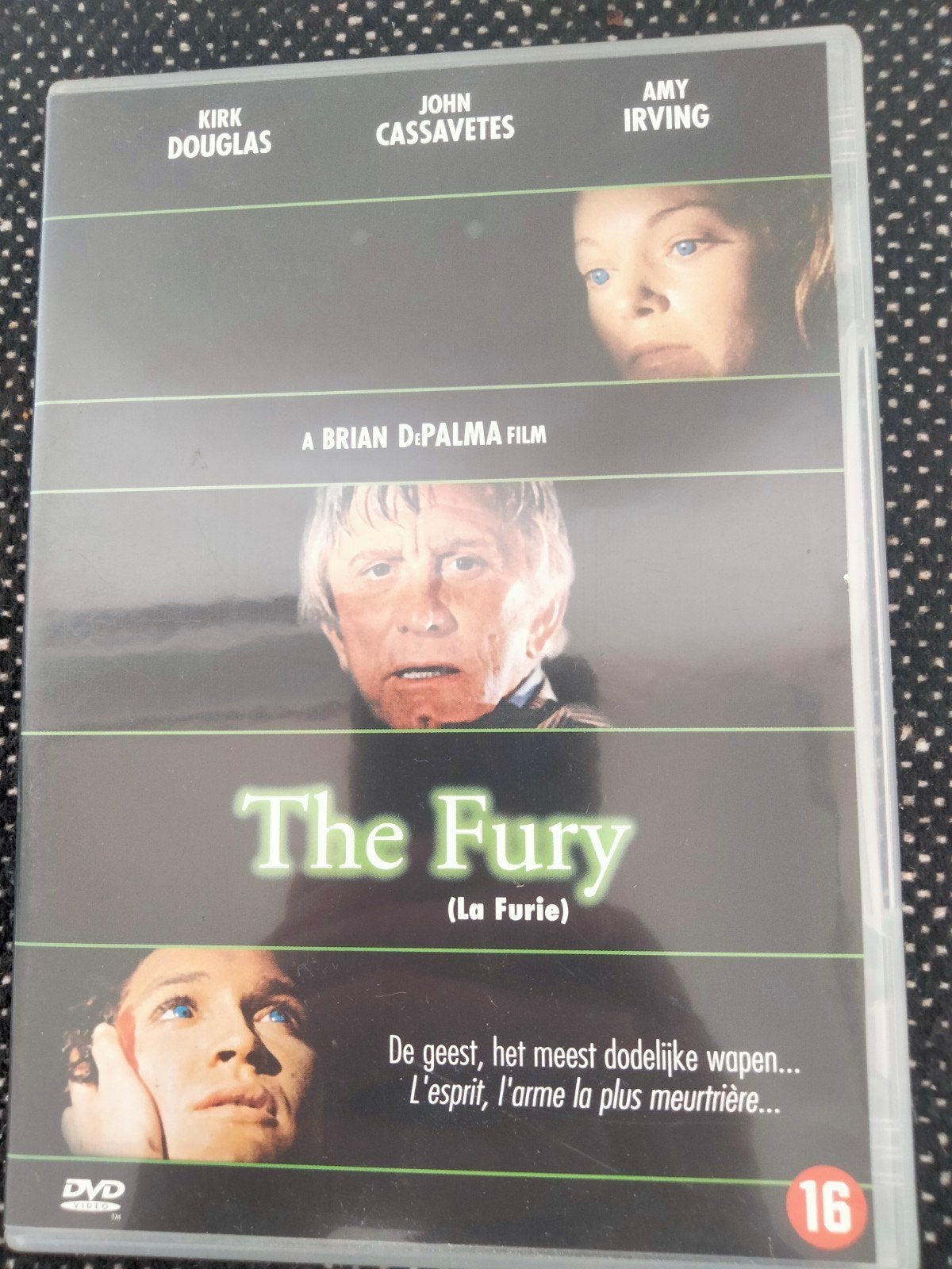 The Fury (La Furie) DVD - Brian De Palma Film, Vanaf 16 jaar, Ophalen of Verzenden, Gebruikt, Actiethriller