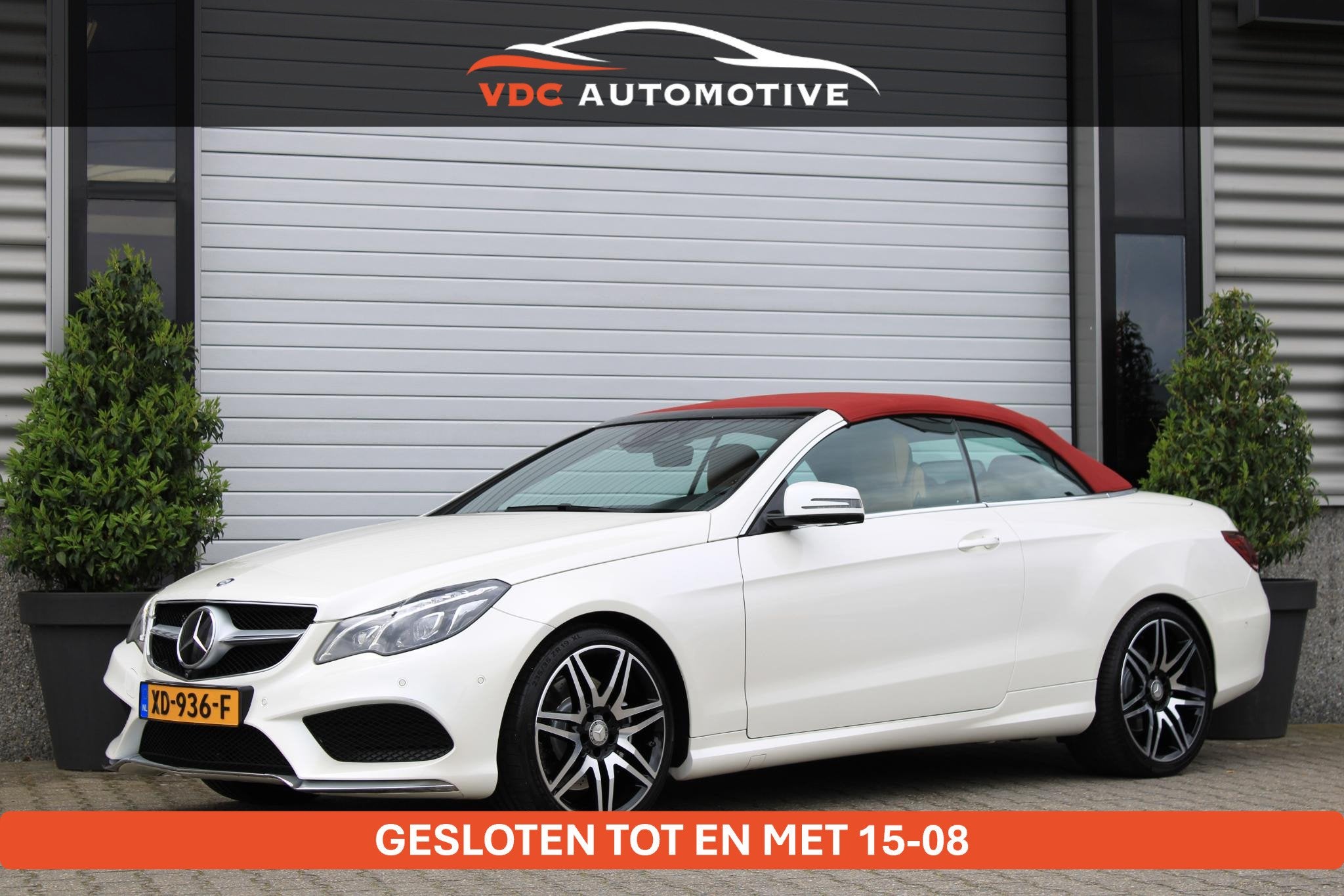 Mercedes-Benz E-Klasse Cabrio 400 AMG Bruin Leder | HarmanKa, Auto's, Achterwielaandrijving, Euro 6, Cabriolet, 4 stoelen