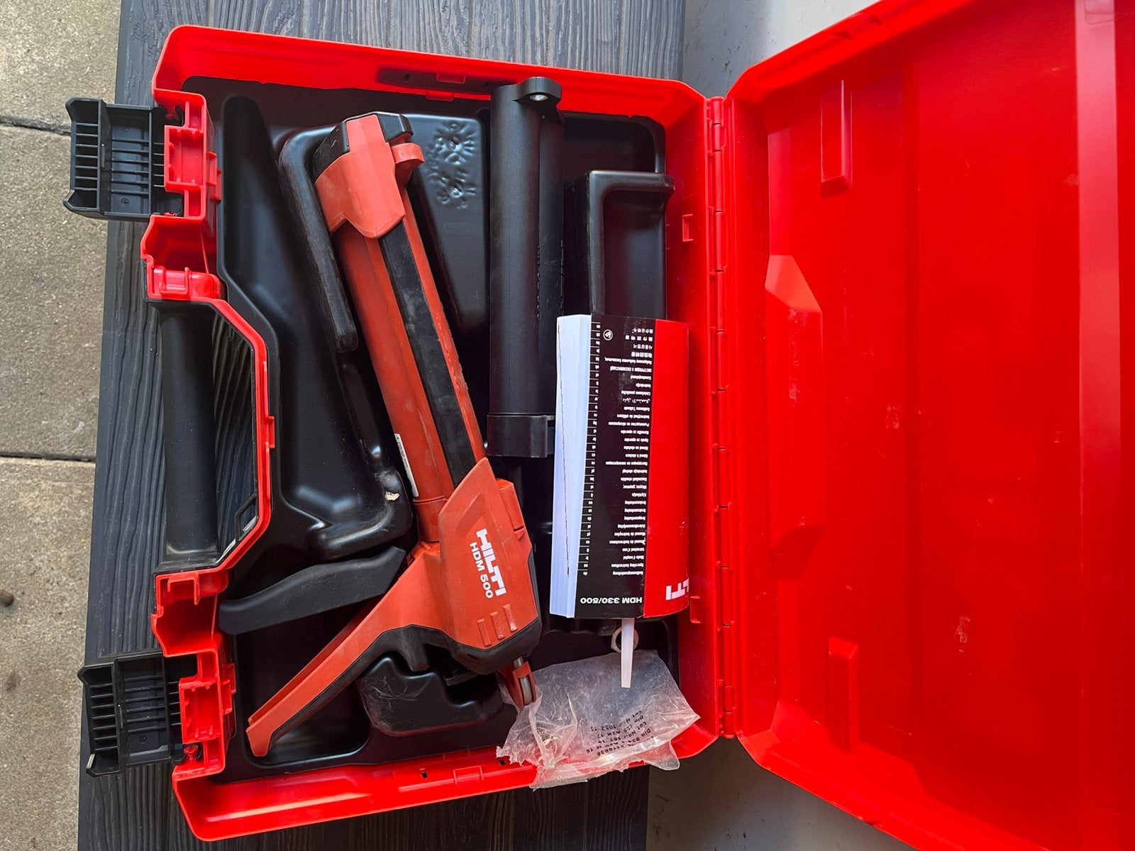Hilti HDM500, Doe-het-zelf en Verbouw, Gereedschap | Handgereedschap, Ophalen of Verzenden, Zo goed als nieuw