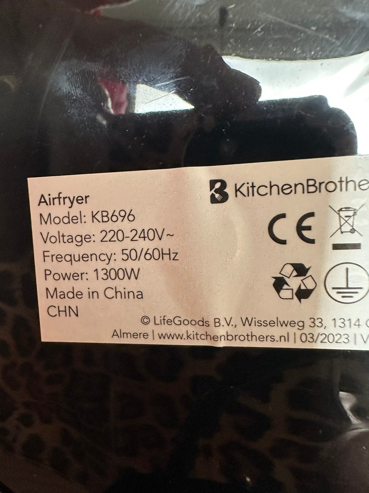Foto 5 van Airfryer Kitchen Brother