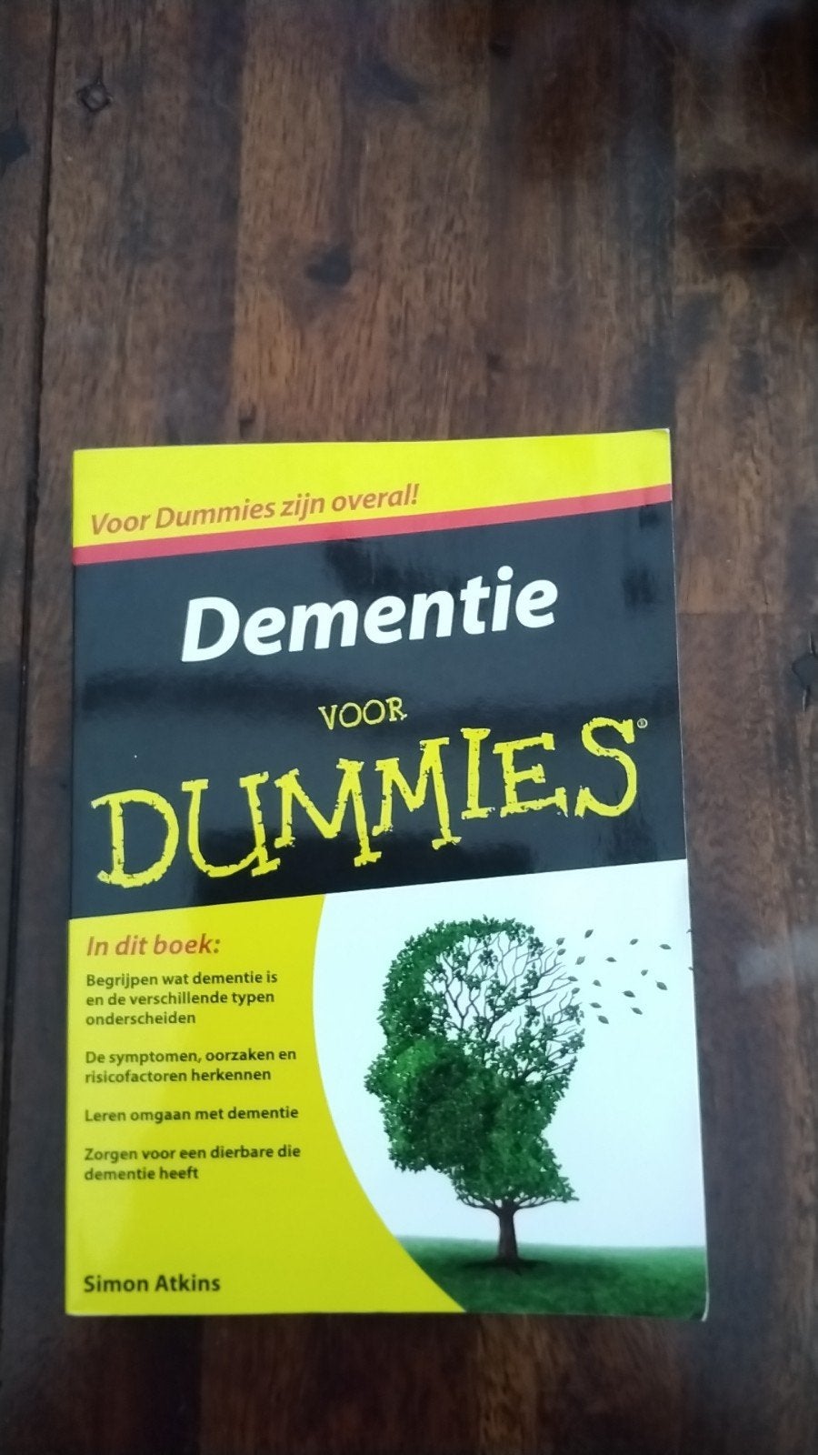 Dementie voor Dummies - Simon Atkins, Boeken, Ophalen, Zo goed als nieuw, Ziekte en Allergie, Simon Atkins