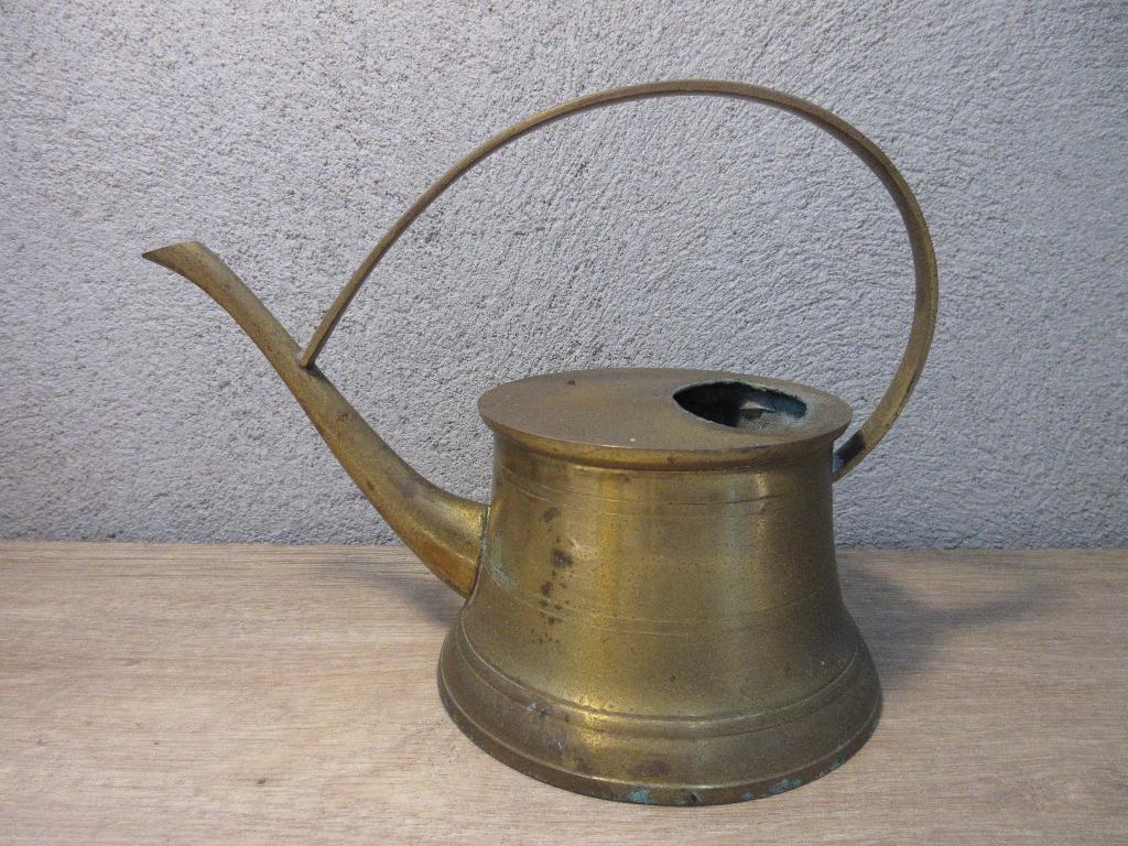 Vintage koperen gieter, Ophalen of Verzenden