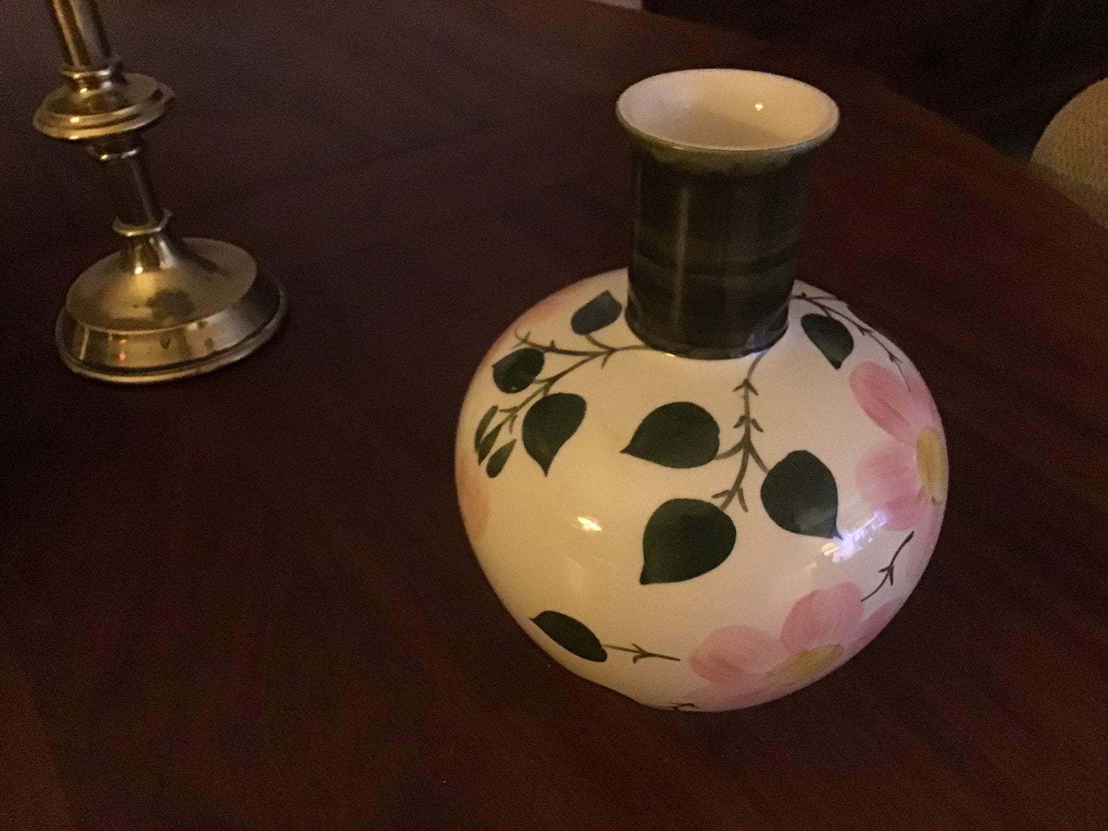 Mooi onbeschadigd vaasje Villeroy&Boch, Wild Rose,, Ophalen of Verzenden, Keramiek of Aardewerk