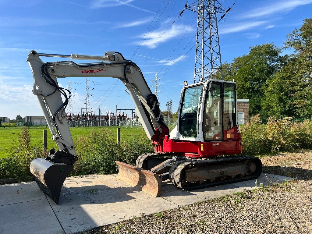 Takeuchi TB280FR, Ophalen, Graafmachine