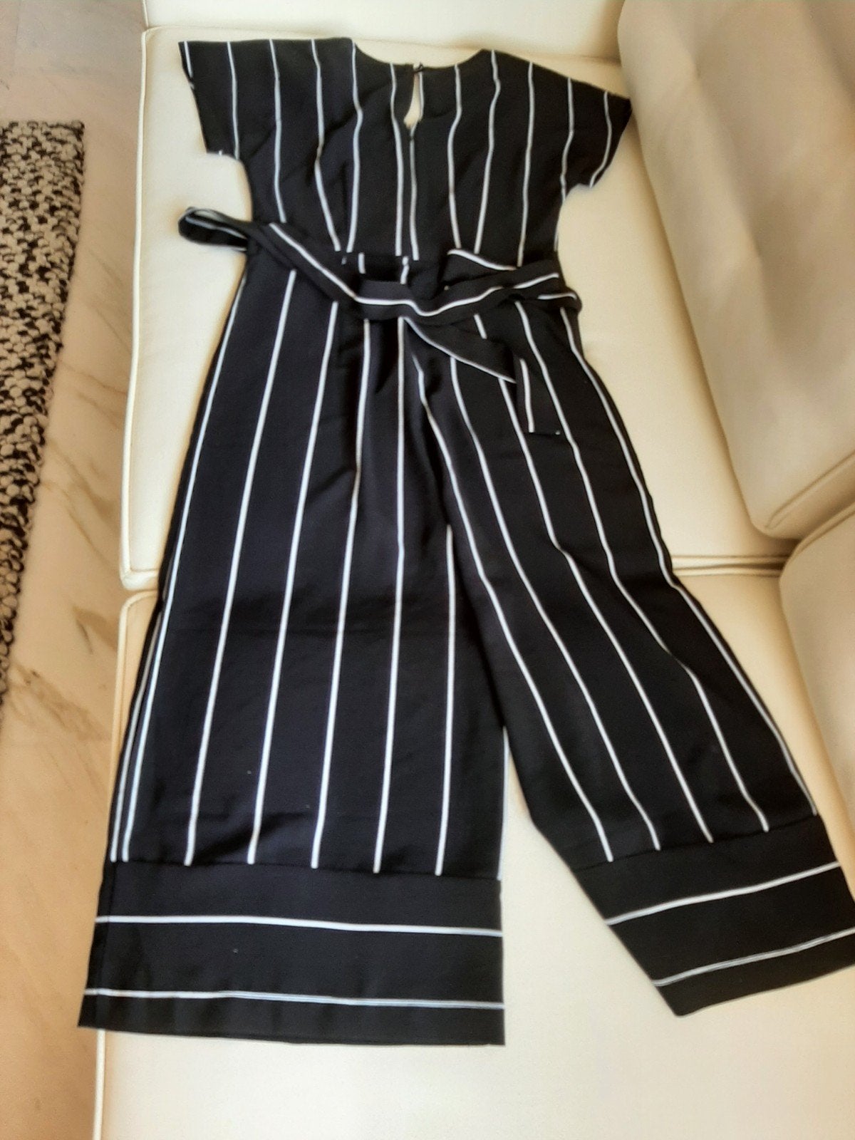 Jumpsuit van Primark...maat 34/36 zwart/ wit, Kleding | Dames, Jumpsuits, Verzenden, Zo goed als nieuw, Maat 34 (XS) of kleiner