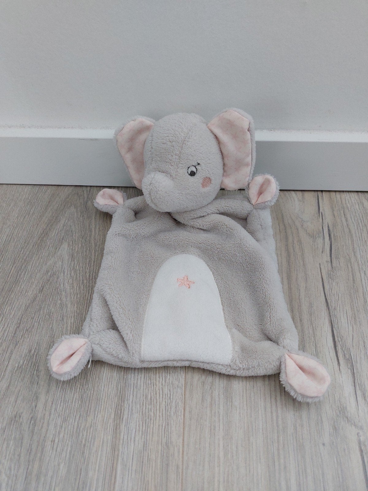 Knuffel dopodopo dopo olifant elephant K9482, Ophalen of Verzenden, Zo goed als nieuw, Konijn