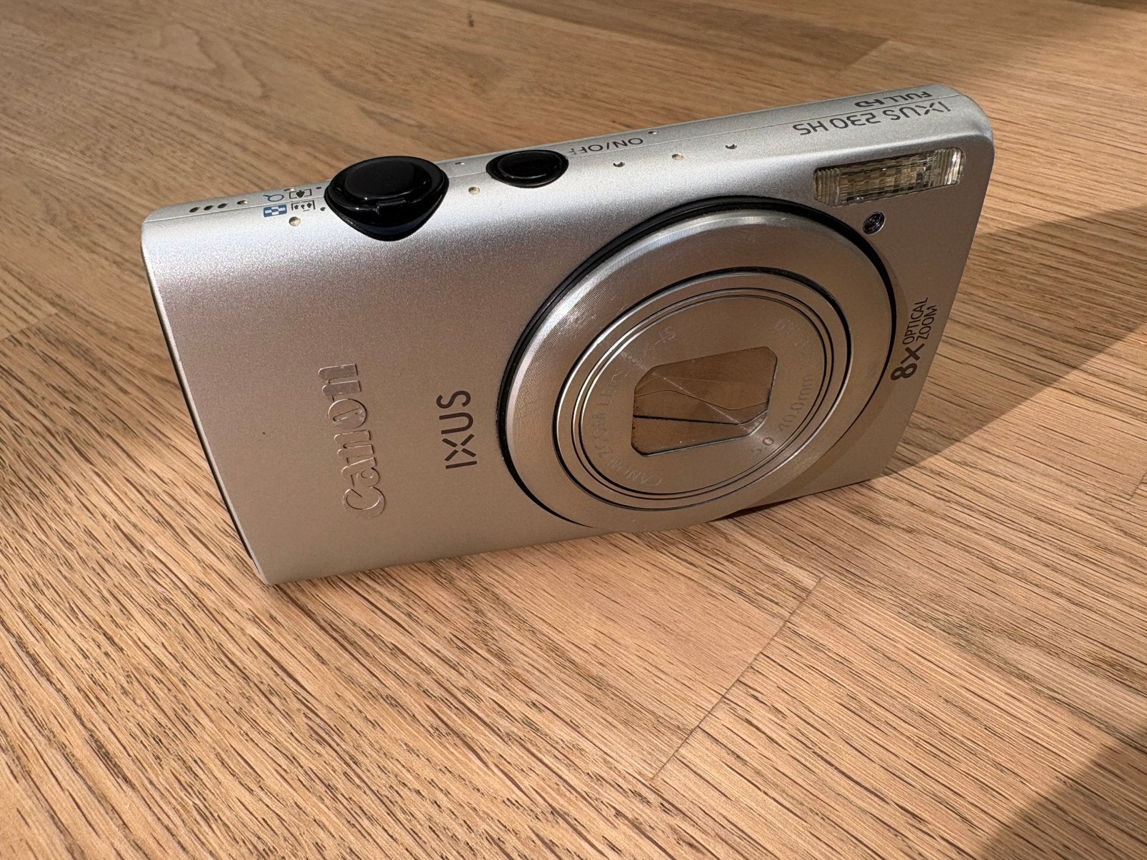 Canon Ixus 230 HS, Gebruikt, Accu, Canon, Compactcamera