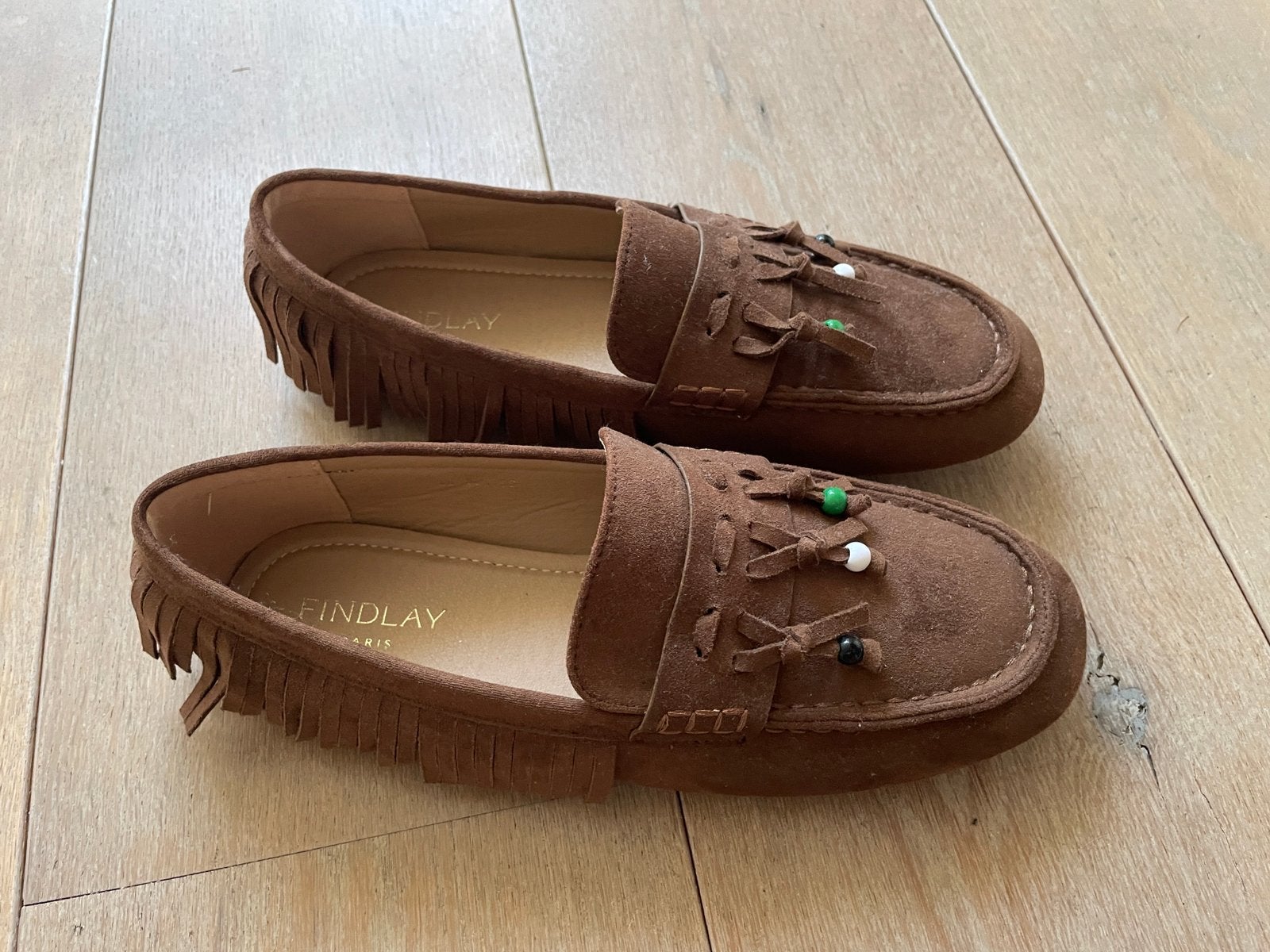 Instappers bruin mt 39 nieuw !, Kleding | Dames, Schoenen, Bruin, Instappers, Nieuw, Ophalen of Verzenden