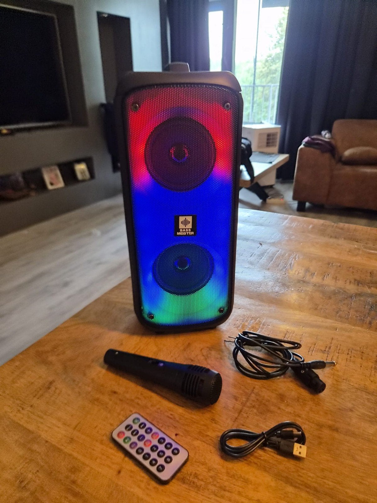 BM-400 Party Speaker 1000W, Ophalen of Verzenden, Nieuw, Overige typen, Overige merken