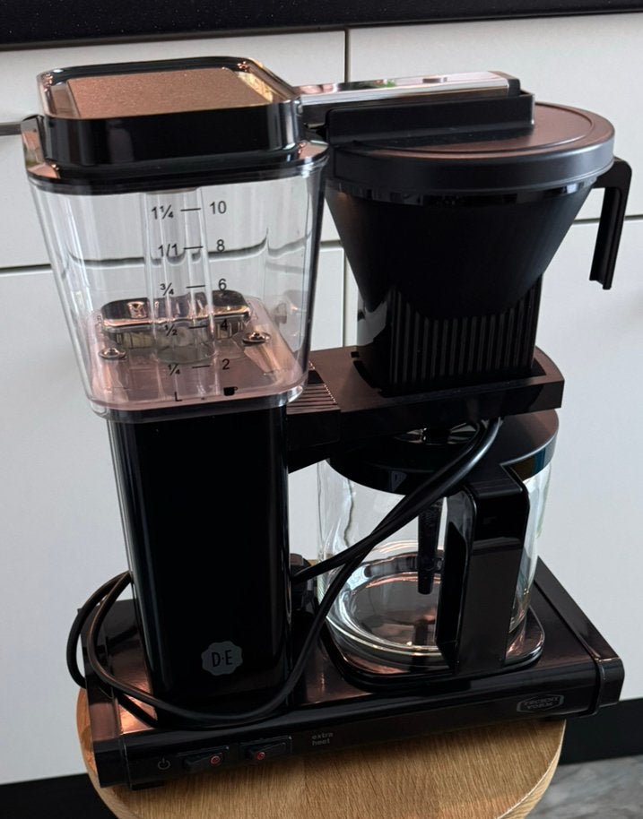 Mokkamaster koffiezetapparaat Douwe Egberts, 10 kopjes of meer, Ophalen, Zo goed als nieuw, Koffiemachine