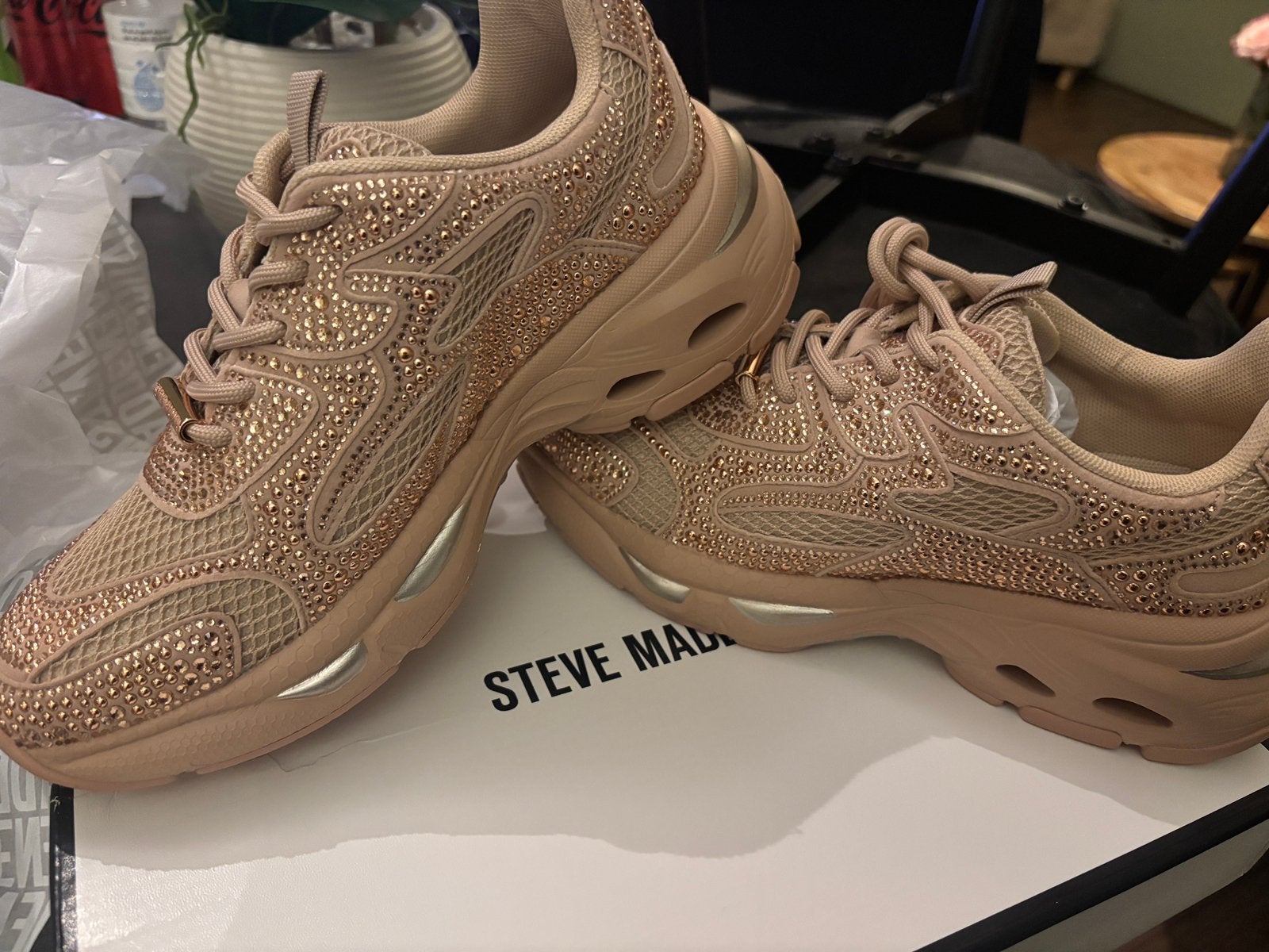 Steve Madden Maat 38, Beige, Overige typen, Nieuw, Ophalen of Verzenden