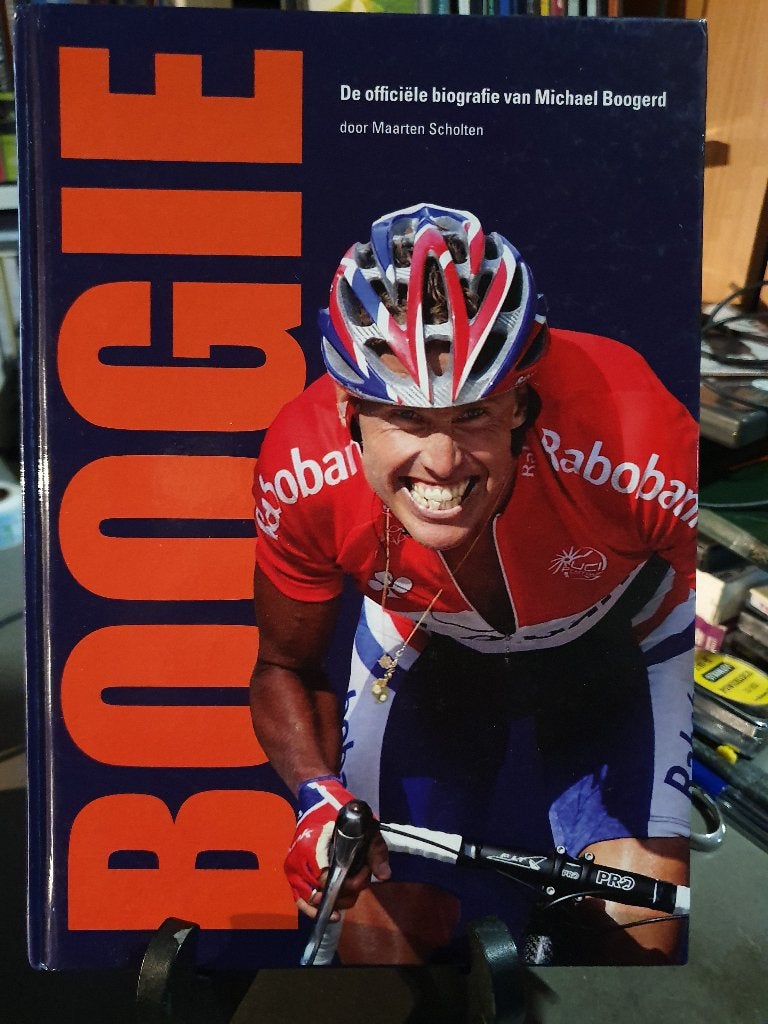 Boek wielrennen Boogie - Michael Boogerd, Ophalen, Balsport