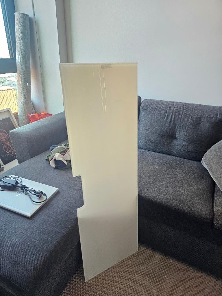IKEA Besta toppaneel glas, Ophalen, 100 tot 150 cm, Nieuw, Glas