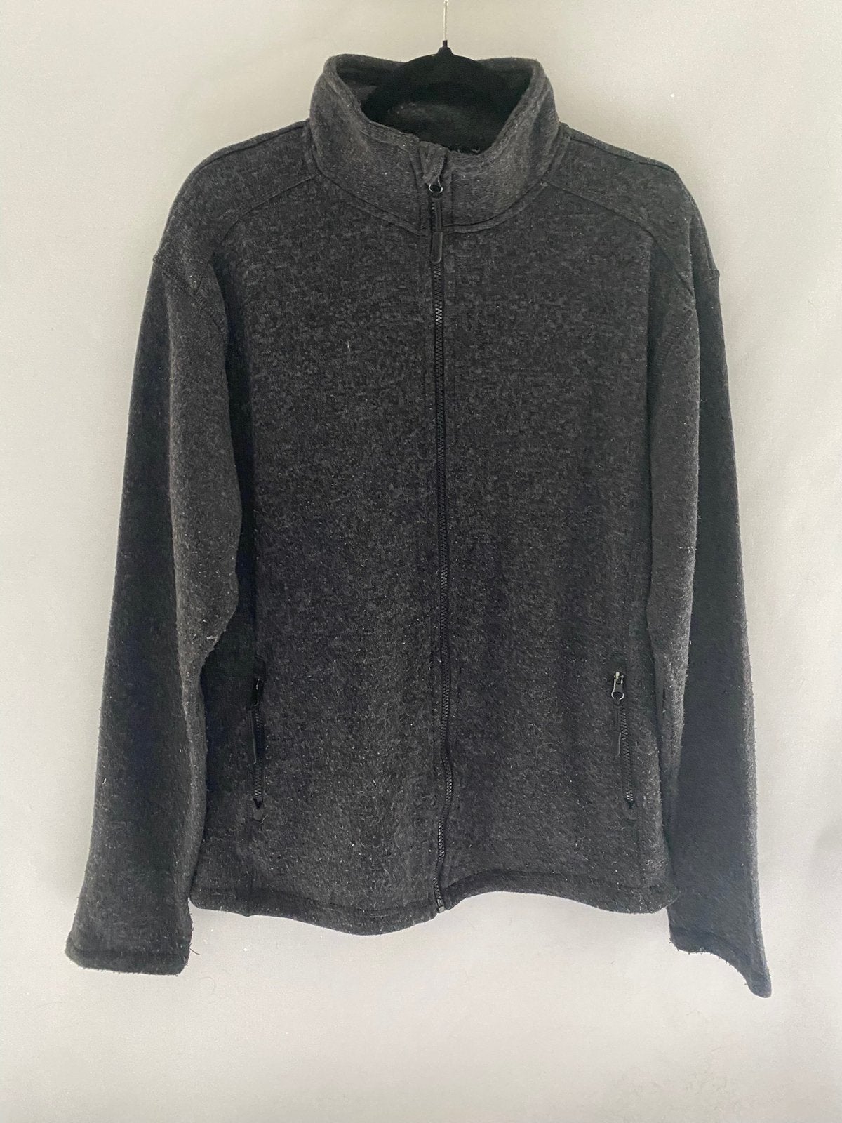 New Hampshire fleece vest donker grijs | Maat L | Warm, Kleding | Heren, Truien en Vesten, Ophalen of Verzenden, Gedragen, Maat 52/54 (L)