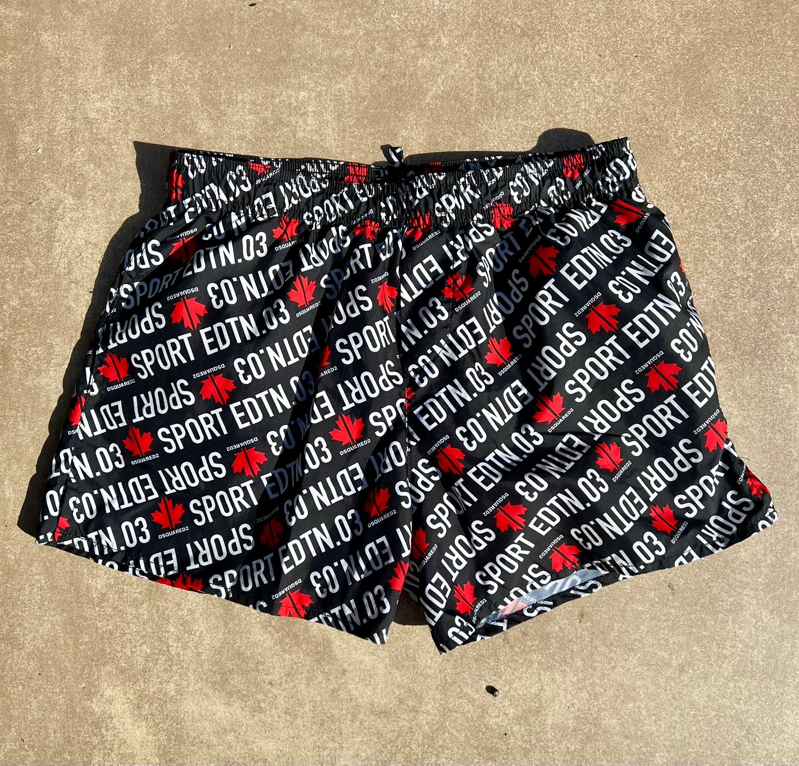 Dsquared2 swimshort kids, Ophalen of Verzenden, Zo goed als nieuw, Jongen of Meisje, Zwembroek