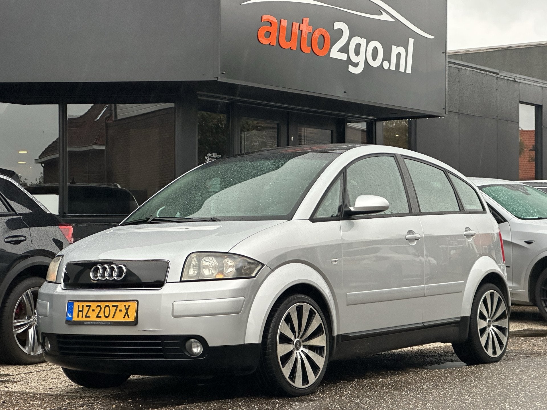 Audi A2 1.6 FSI PANODAK AIRCO LED LMV (bj 2002), Auto's, Voorwielaandrijving, Gebruikt, 31 €/maand, 4 cilinders